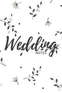 Wedding Notes Notebook Journal