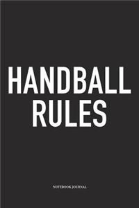 Handball Rules