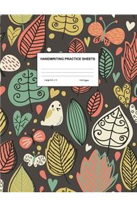 Handwriting Practice Sheets