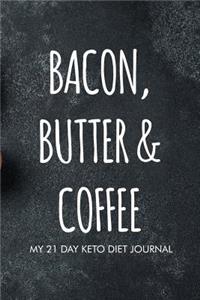 Bacon butter and coffee my 21 day keto diet journal