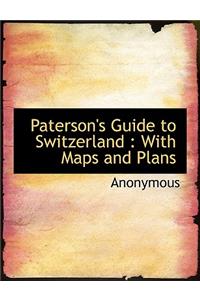 Paterson's Guide to Switzerland