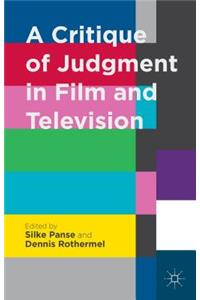 Critique of Judgment in Film and Television