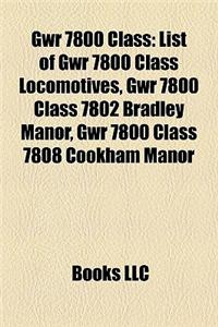 Gwr 7800 Class
