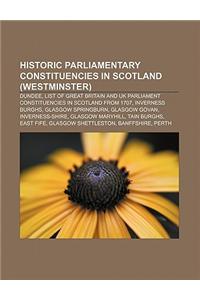 Historic Parliamentary Constituencies in Scotland (Westminster)