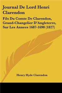 Journal De Lord Henri Clarendon