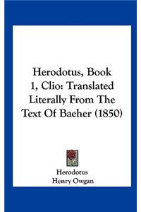 Herodotus, Book 1, Clio