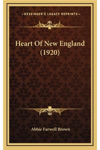 Heart of New England (1920)