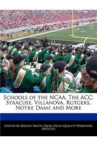 Schools of the Ncaa, the Acc