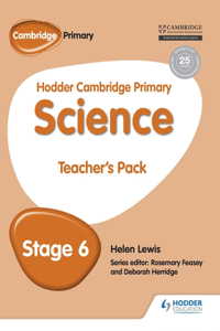 Hodder Cambridge Primary Science Teacher's Pack 6