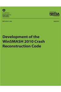 Development of the WinSMASH 2010 Crash Reconstruction Code