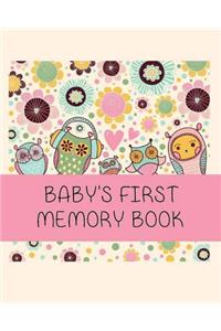 Baby's First Memory Book