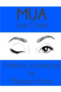 MUA Eye Charts Portfolio Workbook for Makeup Artists