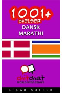 1001+ Øvelser dansk - Marathi