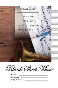 Blank Sheet Music