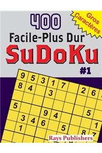 400 Facile-Plus Dur SuDoKu #1