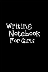 Writing Notebook For Girls