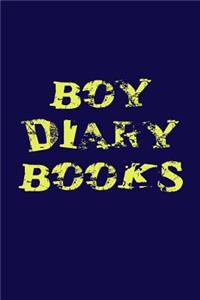 Boy Diary Books