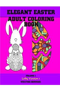 Elegant Easter Adult Coloring Book