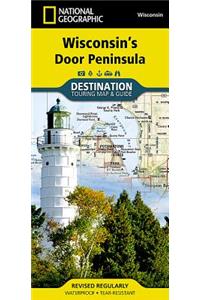 Wisconsin's Door Peninsula Map: Destination Map