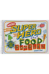 Super Food Doodles Coloring Book