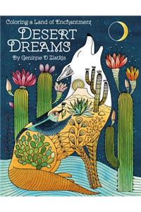 Desert Dreams - Coloring Book