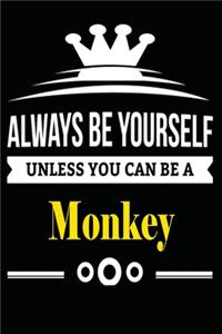 Always be Yourself Unless you Can Be A Monkey