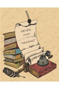 Never Stop Reading
