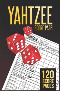 Yahtzee Score Sheets