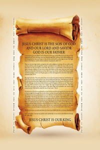 Jesus Christ is the Son of God and our Lord and Savior God is our Father