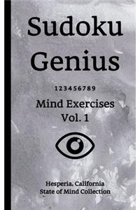 Sudoku Genius Mind Exercises Volume 1