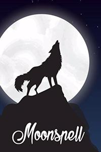 Moonspell Wolf - Your personal notebook for all cases!
