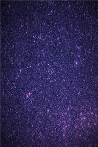 Star glitter notebook