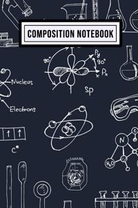 Science College Ruled Composition Notebook