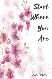Start Where You Are