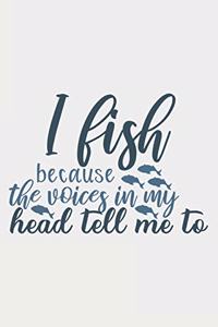 I Fish Because The Voice In My Head Tells Me To