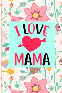 I Love MAMA: What I Love About You Fill In The Blank Book, Valentines Day Gift For KIDS.