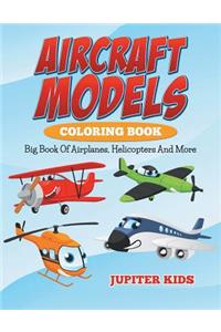 Aircraft Models Coloring Book