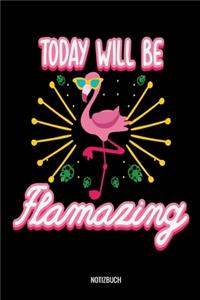 Today Will Be Flamazing Notizbuch