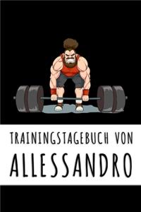 Trainingstagebuch von Allessandro