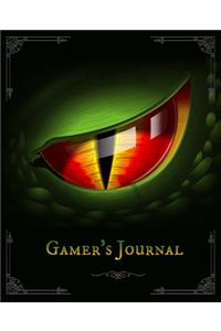 Gamer's Journal: RPG Role Playing Game Notebook - Dragon Eye (Gamers series)