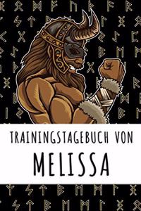 Trainingstagebuch von Melissa