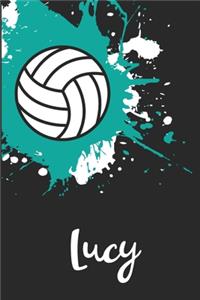 Lucy Volleyball Notebook