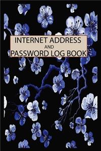 Internet Address and Password Log Book