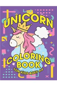 Unicorn Coloring Book