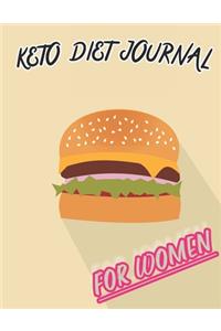 Keto Diet Journal For Women