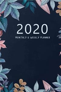 2020 Monthly & Weekly Planner