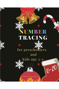 0-20 Number tracing for Preschoolers and kids Ages 3-5