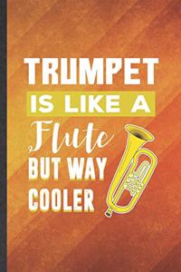 Trumpet Is Like a Flute but Way Cooler