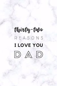 32 Reasons I Love You Dad