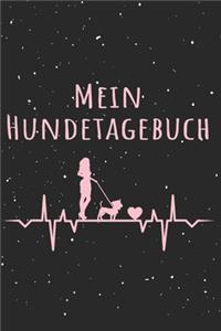 Mein Hundetagebuch: für die schönsten Momente mit deinem Vierbeiner - 110 Seiten mit schönem Pfoten Muster - Für die schönsten Erinnerungen die du mit deinem Hund erleb